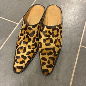 10 • Stuart Weitzman Animal Print Mules